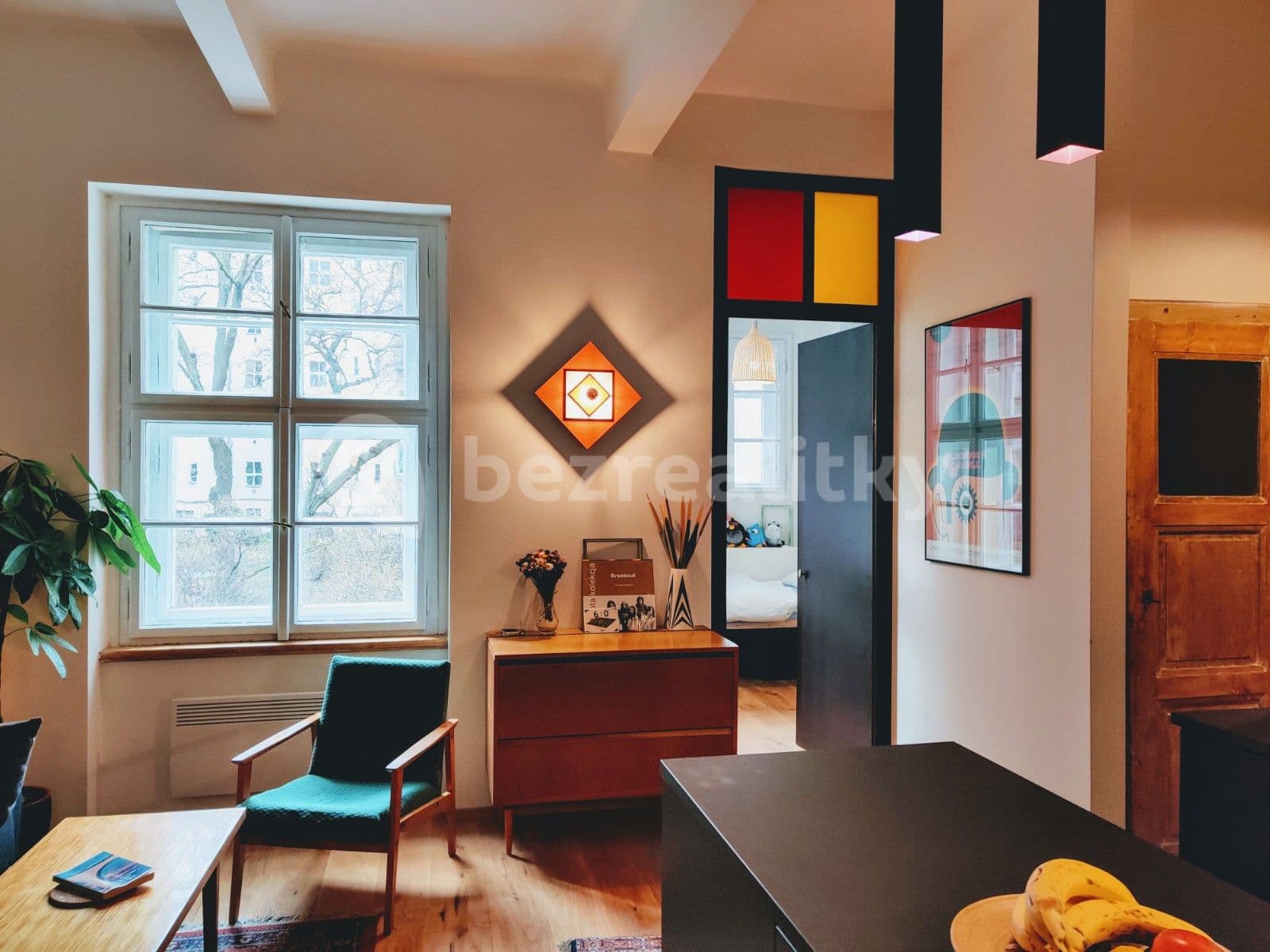 Pronájem bytu 3+kk 66 m², Veverkova, Praha, Praha Pronájem bytu 3+kk 66 m², Veverkova, Praha, Praha