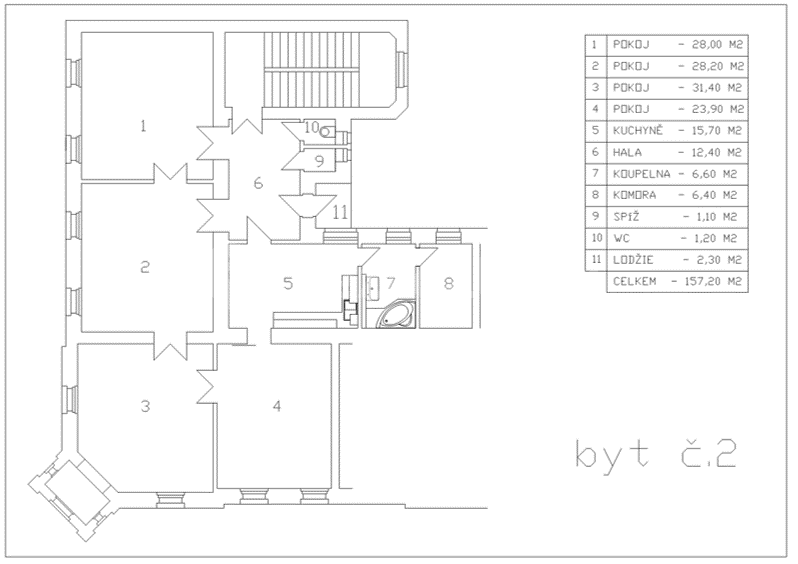 Pronájem bytu 4+1 155 m², Tř. Svobody, Olomouc, Olomoucký kraj Pronájem bytu 4+1 155 m², Tř. Svobody, Olomouc, Olomoucký kraj