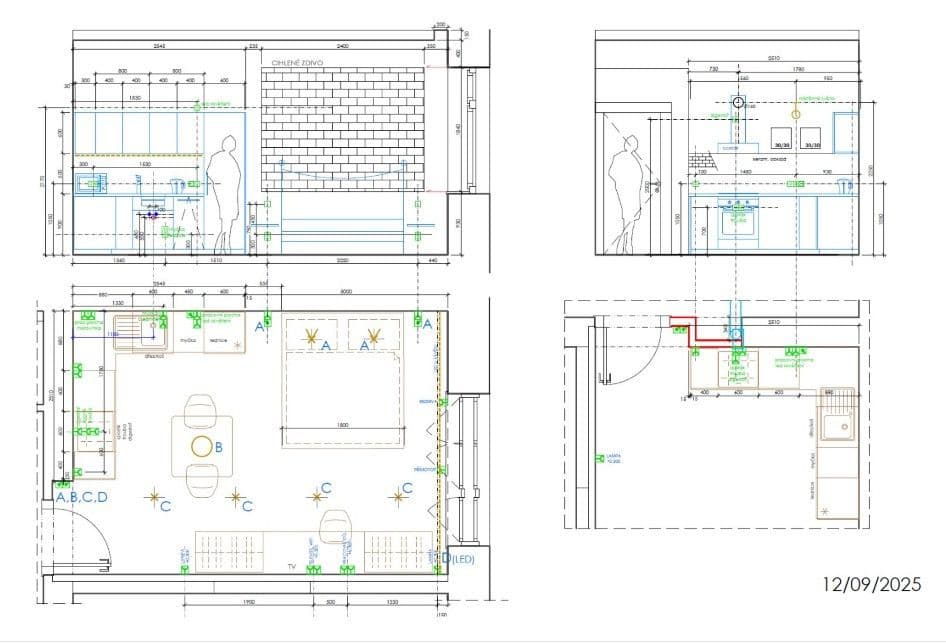 Pronájem bytu Garsoniéra 31 m², Kováků, Praha, Praha Pronájem bytu Garsoniéra 31 m², Kováků, Praha, Praha