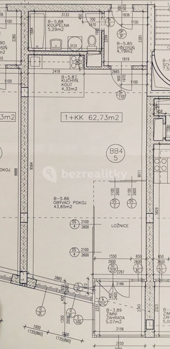 Pronájem bytu 1+1 63 m², Tomkova, Praha, Praha Pronájem bytu 1+1 63 m², Tomkova, Praha, Praha