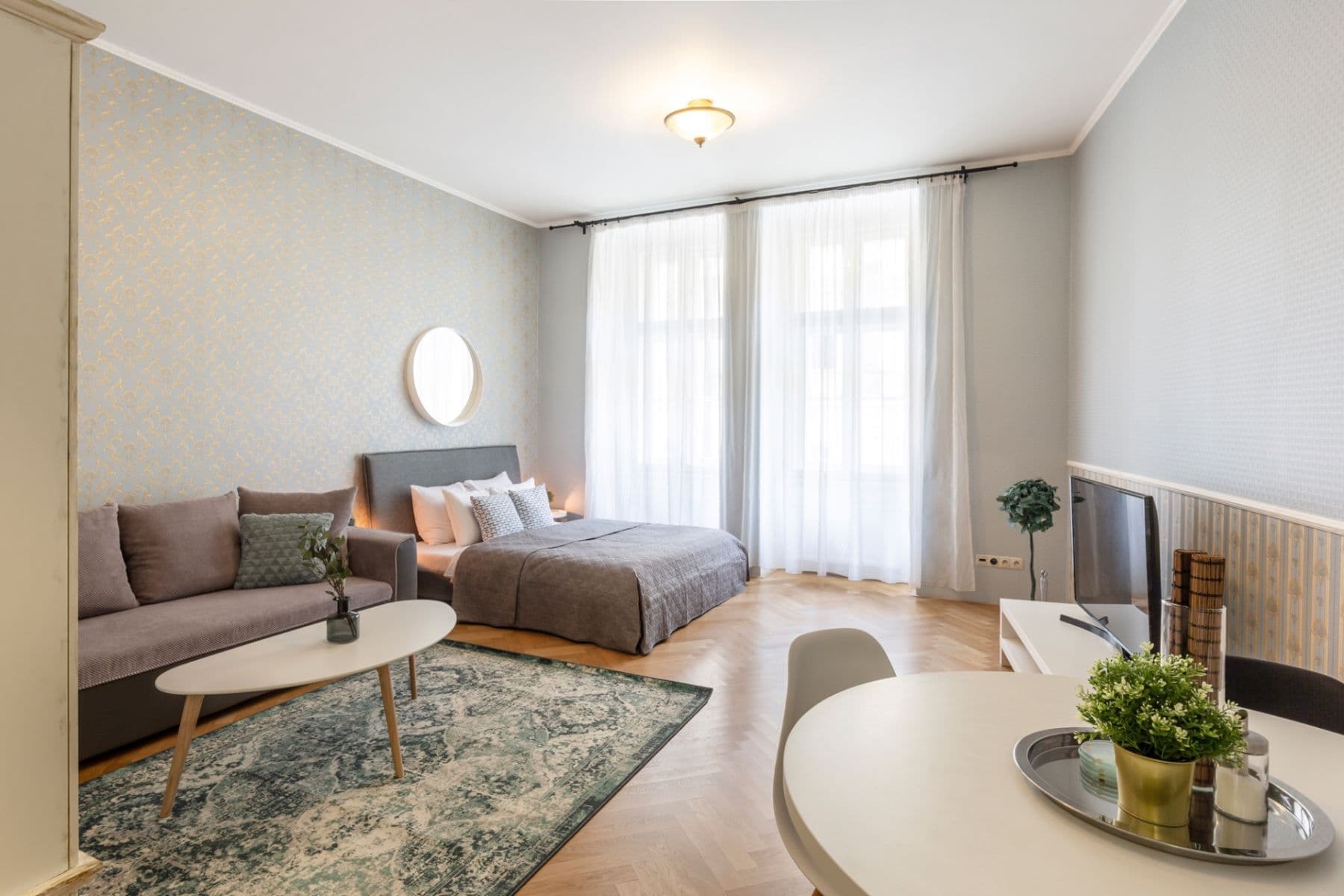 Pronájem bytu 1+kk 43 m², Vyšehradská, Praha, Praha Pronájem bytu 1+kk 43 m², Vyšehradská, Praha, Praha