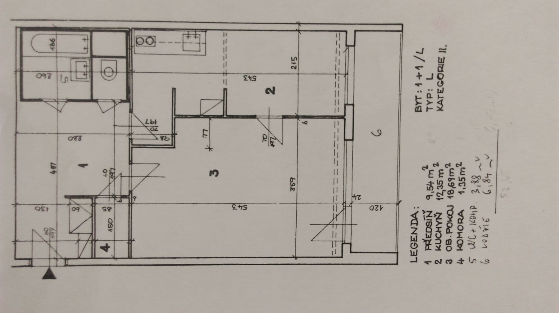 Pronájem bytu 1+1 52 m², Trávníčkova, Praha, Praha Pronájem bytu 1+1 52 m², Trávníčkova, Praha, Praha