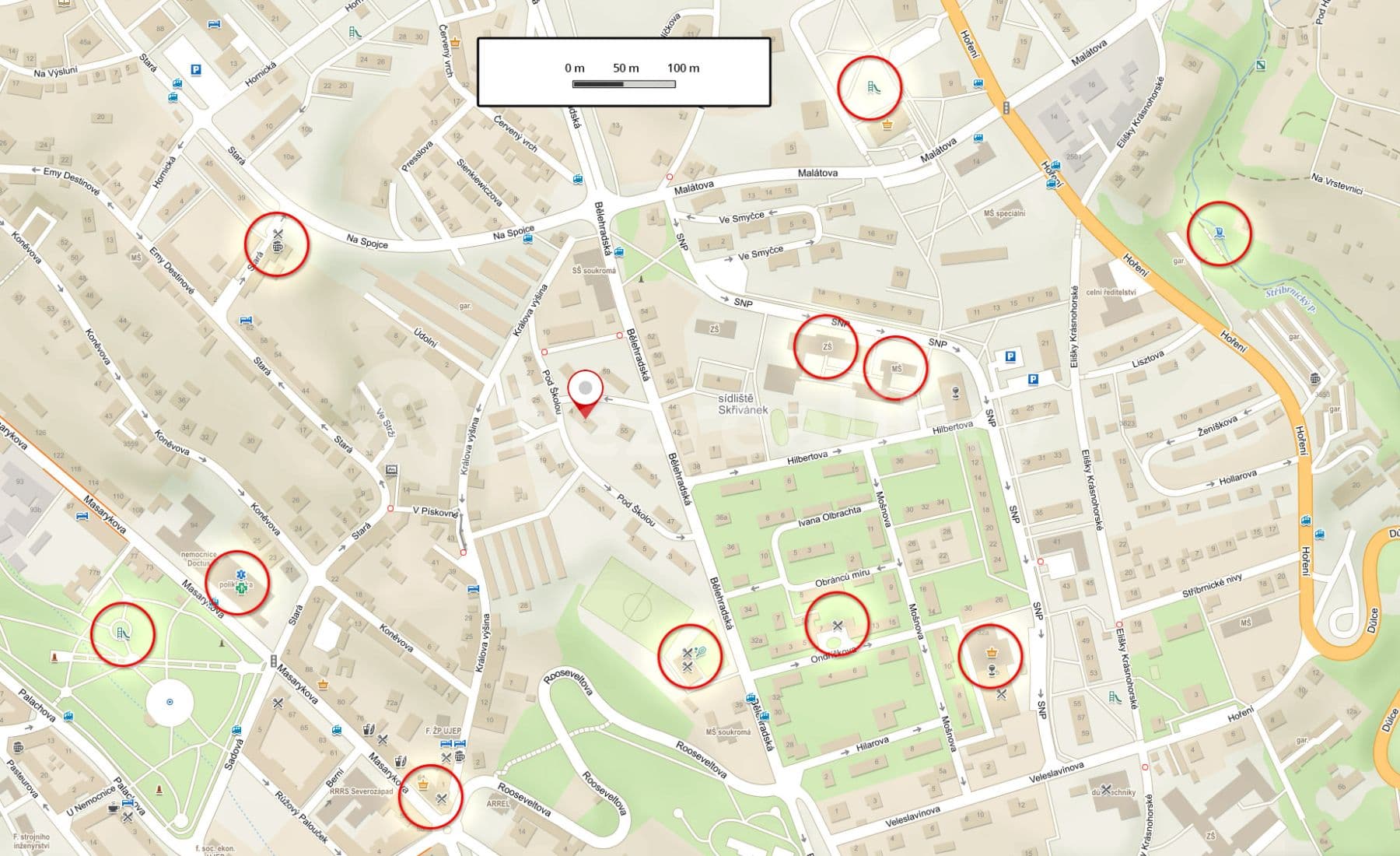 Pronájem bytu 2+1 57 m², Pod Školou, Ústí nad Labem, Ústecký kraj Pronájem bytu 2+1 57 m², Pod Školou, Ústí nad Labem, Ústecký kraj