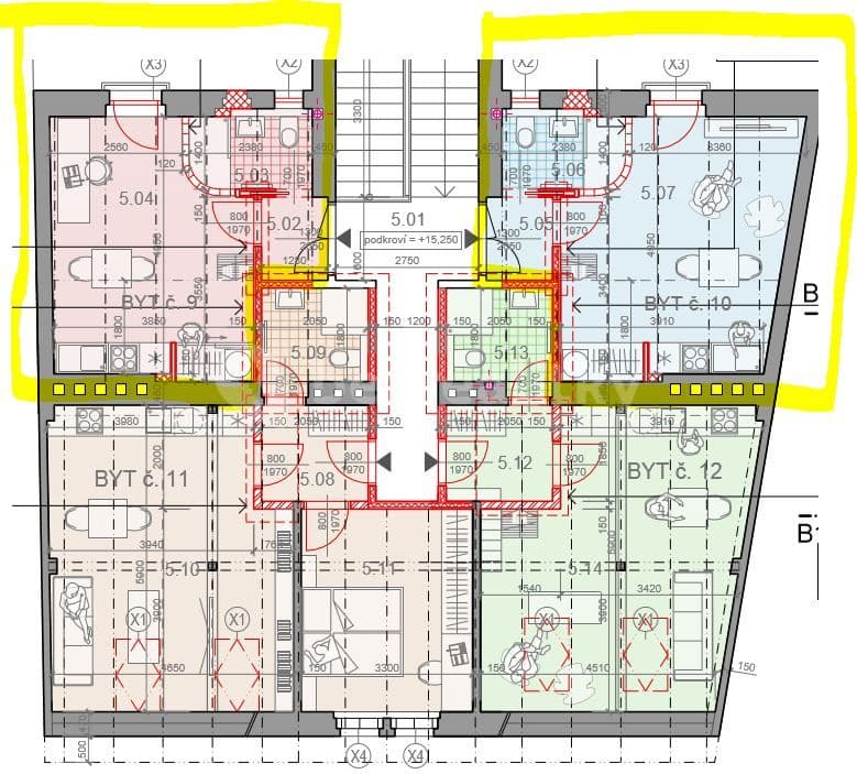 Pronájem bytu Garsoniéra 33 m², Moskevská, Praha, Praha Pronájem bytu Garsoniéra 33 m², Moskevská, Praha, Praha