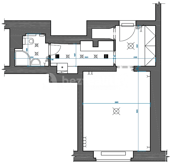 Pronájem bytu 1+kk 33 m², Koulova, Praha, Praha Pronájem bytu 1+kk 33 m², Koulova, Praha, Praha