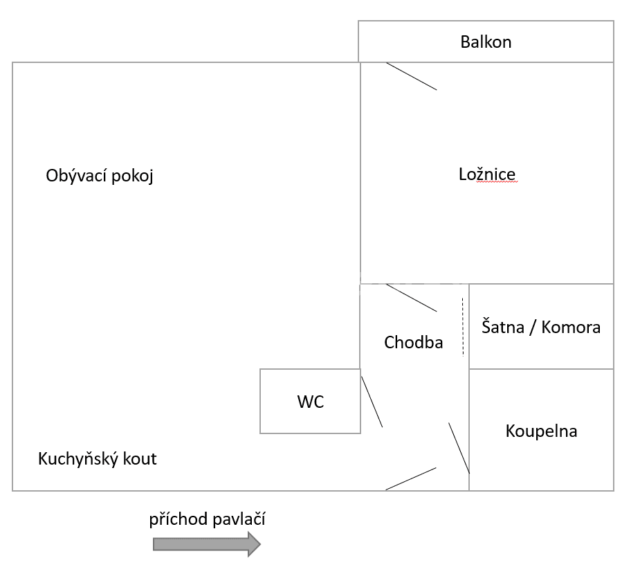 Pronájem bytu 2+kk 62 m², Na Vlnovce, Ústí nad Labem, Ústecký kraj Pronájem bytu 2+kk 62 m², Na Vlnovce, Ústí nad Labem, Ústecký kraj