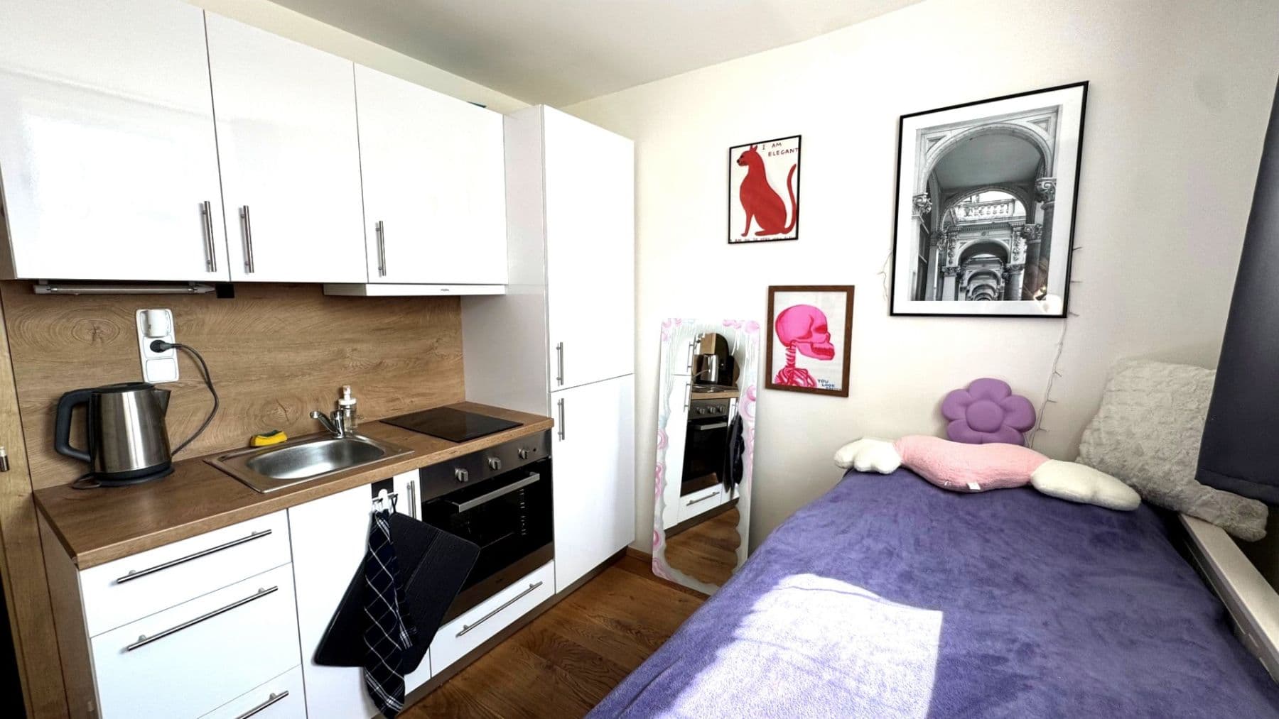 Pronájem bytu Garsoniéra 15 m², Moskevská, Praha, Praha Pronájem bytu Garsoniéra 15 m², Moskevská, Praha, Praha