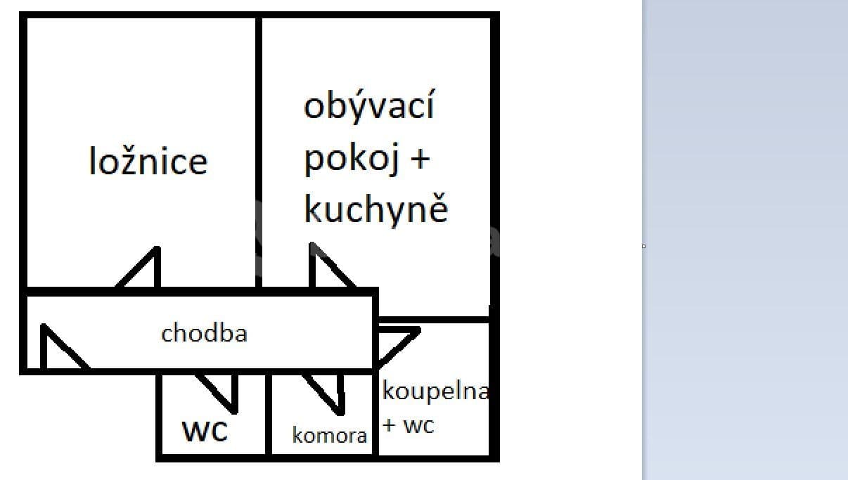 Pronájem bytu 2+kk 60 m², Ježovská, Praha, Praha Pronájem bytu 2+kk 60 m², Ježovská, Praha, Praha