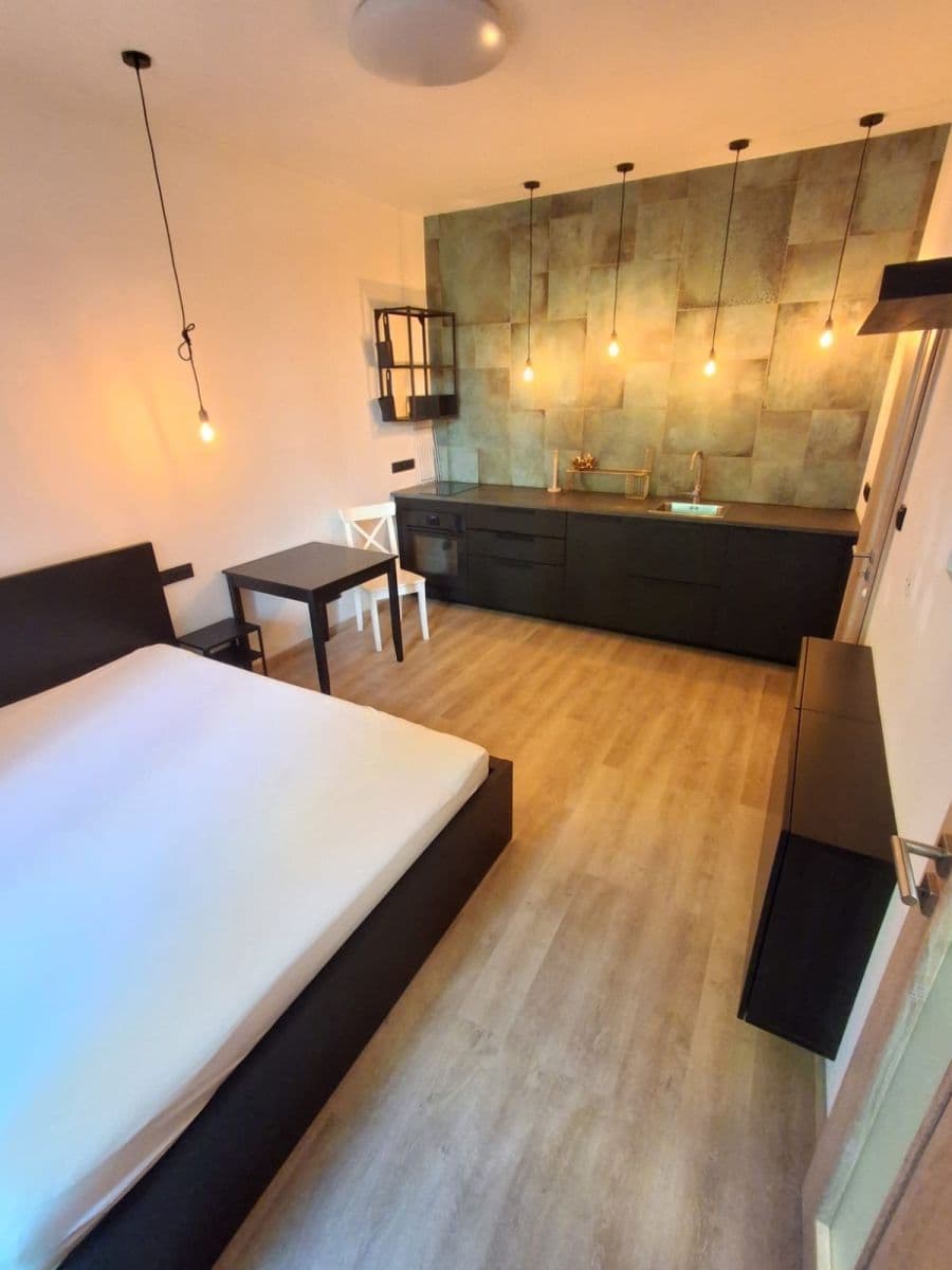Pronájem bytu 1+kk 25 m², Fibichova, Praha, Praha Pronájem bytu 1+kk 25 m², Fibichova, Praha, Praha