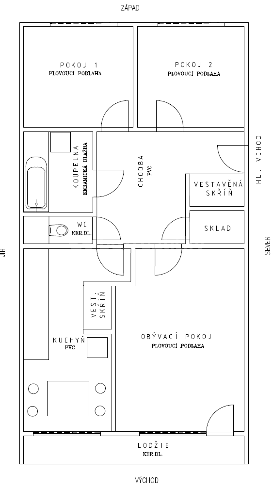 Pronájem bytu 3+1 80 m², Bellušova, Praha, Praha Pronájem bytu 3+1 80 m², Bellušova, Praha, Praha