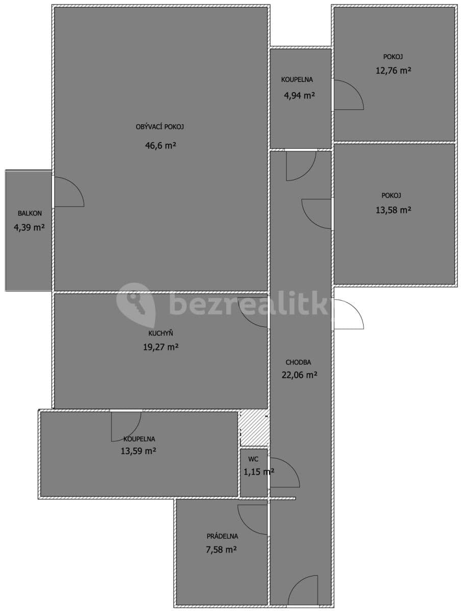 Pronájem bytu 3+1 146 m², Třebohostická, Praha, Praha