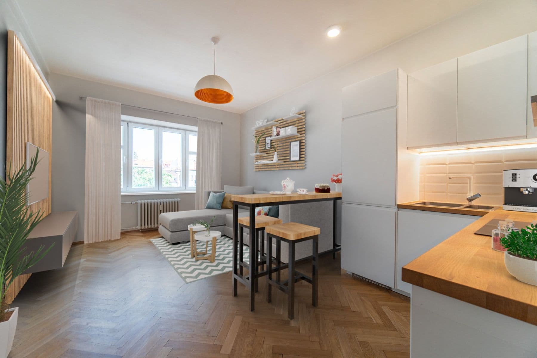 Pronájem bytu 1+kk 28 m², Nádražní, Praha, Praha Pronájem bytu 1+kk 28 m², Nádražní, Praha, Praha