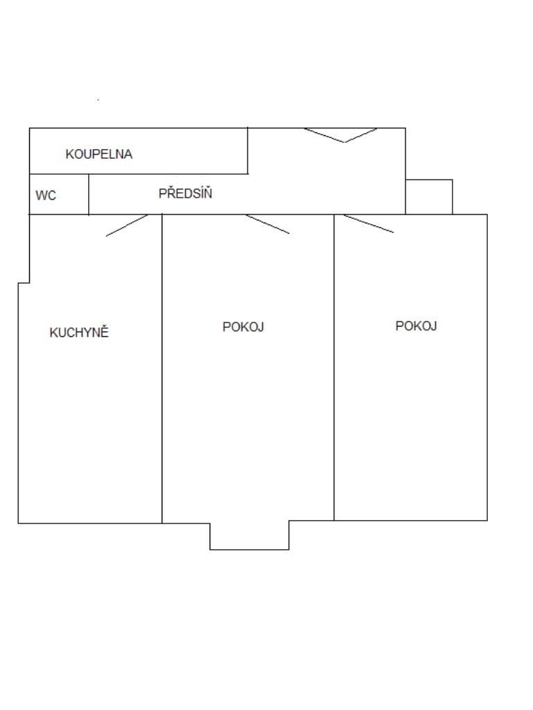 Pronájem bytu 2+1 77 m², Pod Kotlaskou, Praha, Praha Pronájem bytu 2+1 77 m², Pod Kotlaskou, Praha, Praha