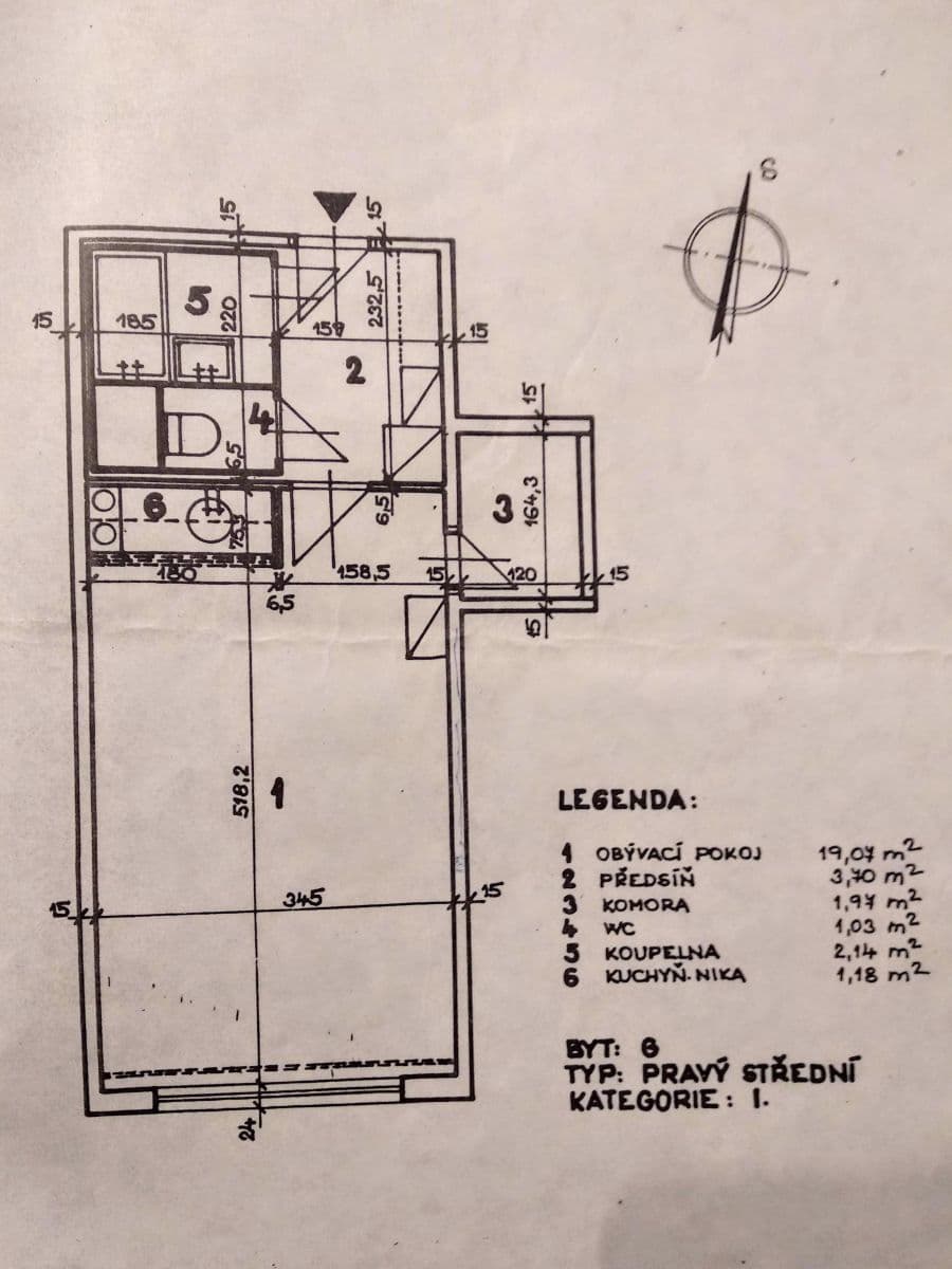 Pronájem bytu 1+kk 30 m², Levského, Praha, Praha Pronájem bytu 1+kk 30 m², Levského, Praha, Praha