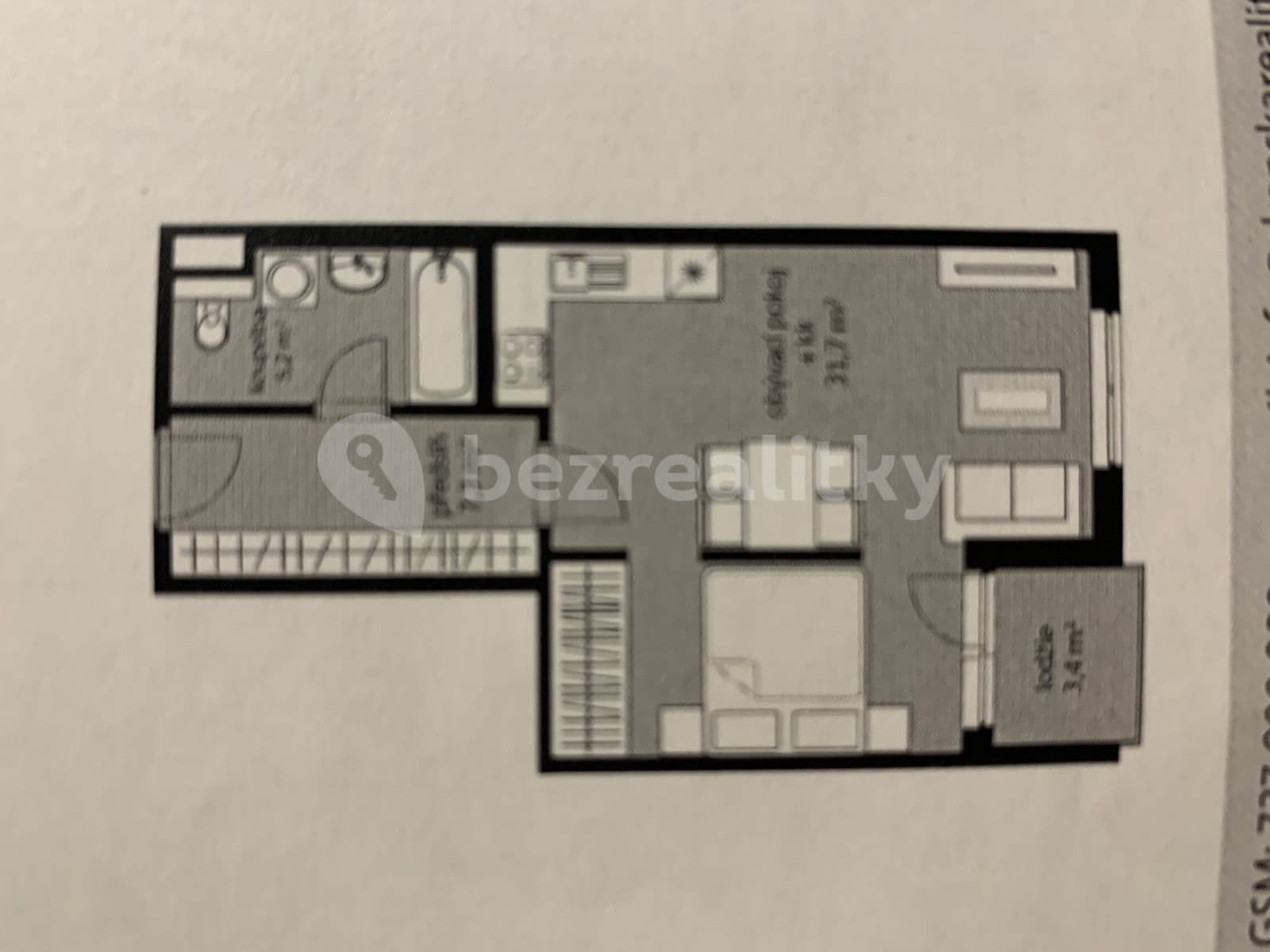 Pronájem bytu 2+kk 44 m², Praha, Praha Pronájem bytu 2+kk 44 m², Praha, Praha