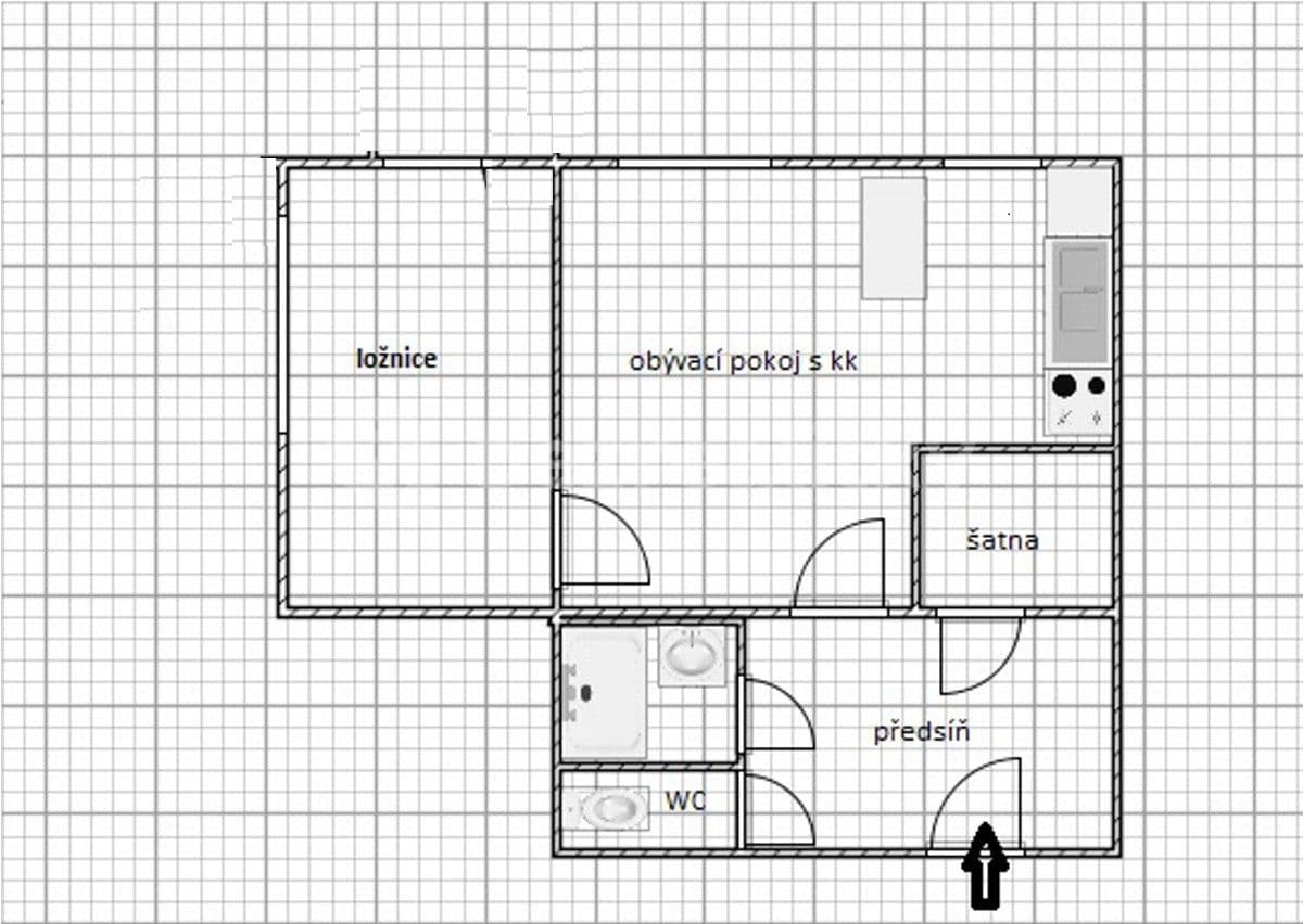 Pronájem bytu 2+kk 59 m², 28. pluku, Praha, Praha Pronájem bytu 2+kk 59 m², 28. pluku, Praha, Praha
