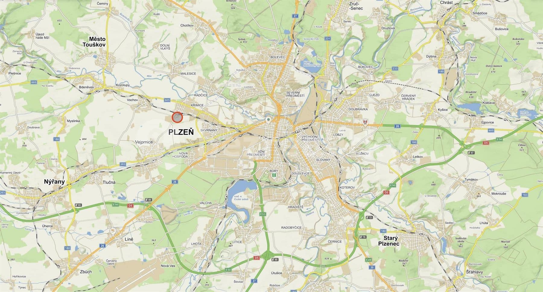 Pronájem bytu 1+kk 33 m², K Dolovu, Plzeň, Plzeňský kraj Pronájem bytu 1+kk 33 m², K Dolovu, Plzeň, Plzeňský kraj