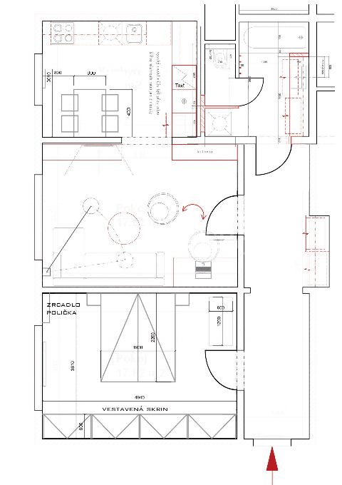 Pronájem bytu 2+kk 68 m², Jevanská, Praha, Praha Pronájem bytu 2+kk 68 m², Jevanská, Praha, Praha