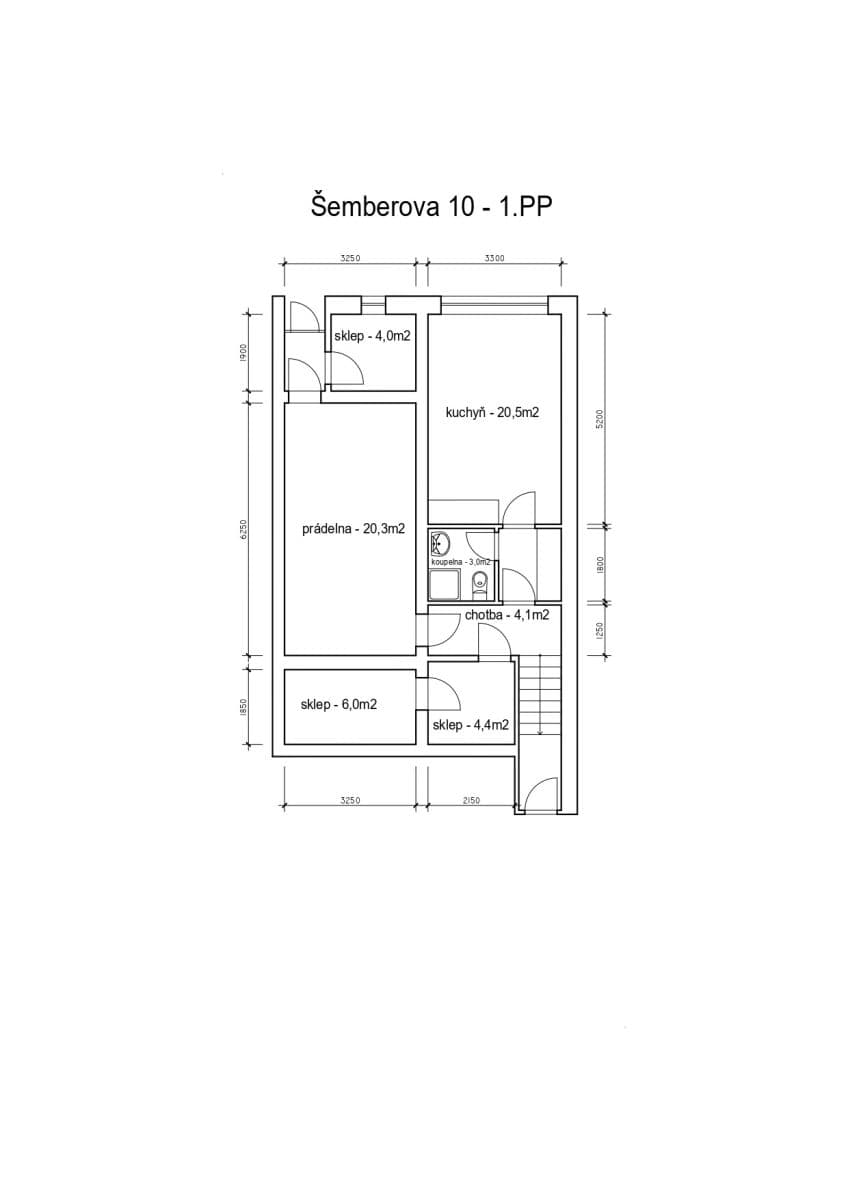 Pronájem domu 250 m², pozemek 290 m², Šemberova, Brno, Jihomoravský kraj Pronájem domu 250 m², pozemek 290 m², Šemberova, Brno, Jihomoravský kraj