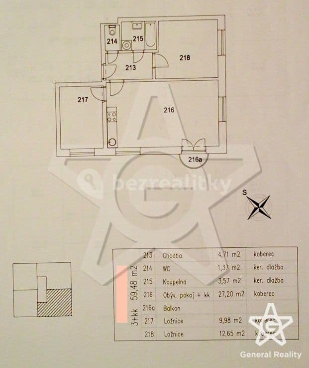 Pronájem bytu 3+kk 60 m², Antonína Bečváře, Brandýs nad Labem-Stará Boleslav, Středočeský kraj Pronájem bytu 3+kk 60 m², Antonína Bečváře, Brandýs nad Labem-Stará Boleslav, Středočeský kraj