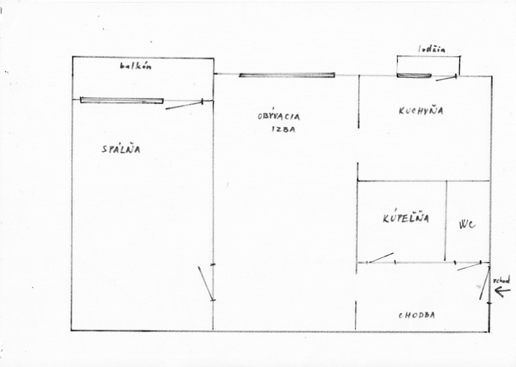 Pronájem bytu 2+1 58 m², Jozefa Cígera Hronského, Nové Mesto, Bratislavský kraj Pronájem bytu 2+1 58 m², Jozefa Cígera Hronského, Nové Mesto, Bratislavský kraj