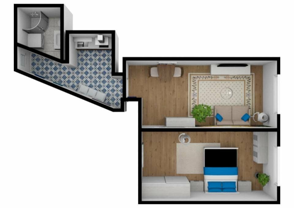 Pronájem bytu 2+1 44 m², Ruská, Praha, Praha Pronájem bytu 2+1 44 m², Ruská, Praha, Praha
