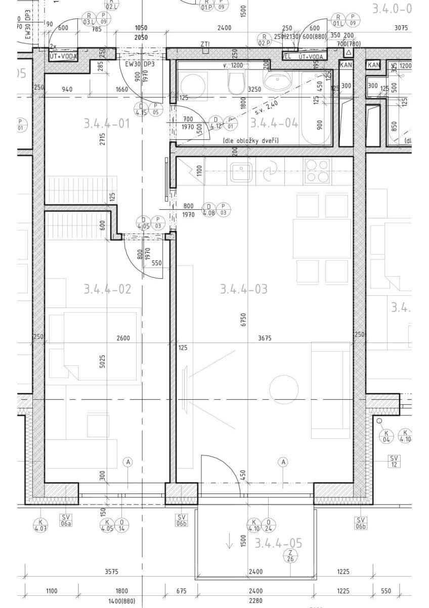 Pronájem bytu 2+kk 62 m², Sochorova, Brno, Jihomoravský kraj Pronájem bytu 2+kk 62 m², Sochorova, Brno, Jihomoravský kraj