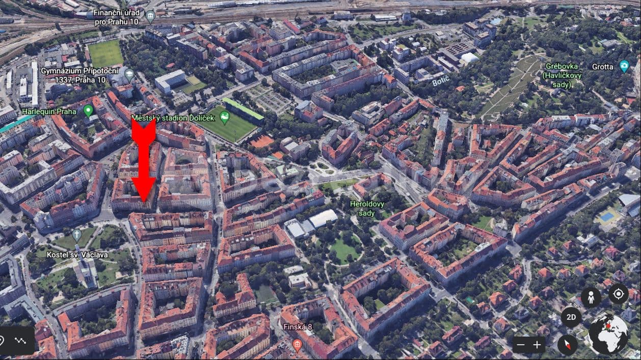 Pronájem bytu 2+kk 49 m², Moskevská, Praha, Praha Pronájem bytu 2+kk 49 m², Moskevská, Praha, Praha
