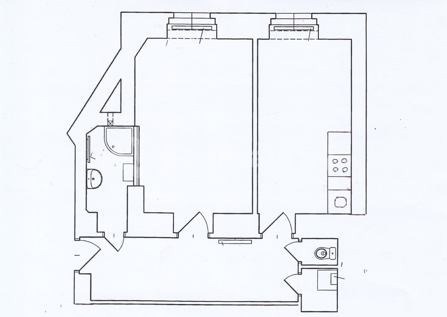 Pronájem bytu 1+1 51 m², Janovského, Praha, Praha Pronájem bytu 1+1 51 m², Janovského, Praha, Praha