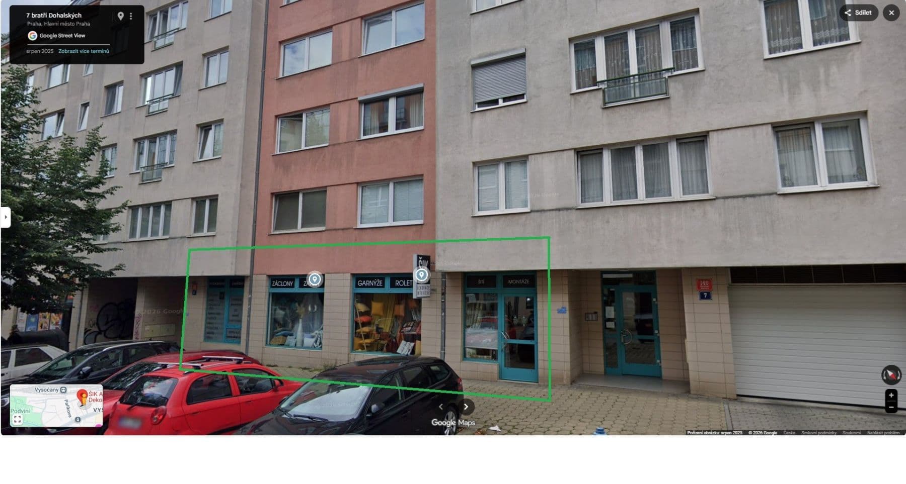 Pronájem nebytového prostoru 154 m², Bratří Dohalských, Praha, Praha Pronájem nebytového prostoru 154 m², Bratří Dohalských, Praha, Praha