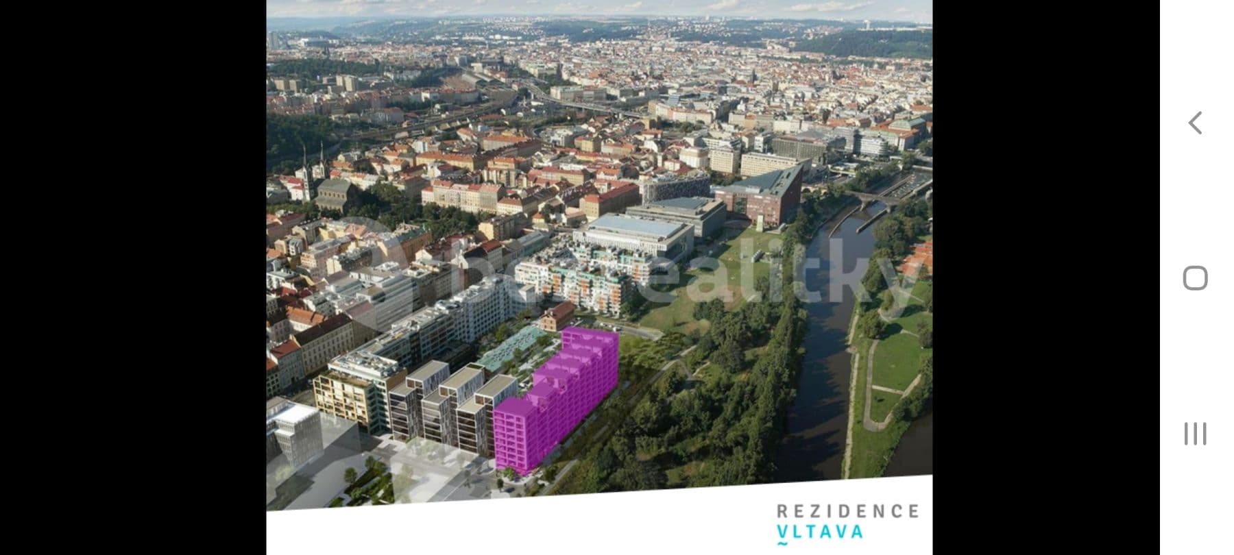 Pronájem bytu 2+kk 58 m², Za Karlínským přístavem, Praha, Praha Pronájem bytu 2+kk 58 m², Za Karlínským přístavem, Praha, Praha