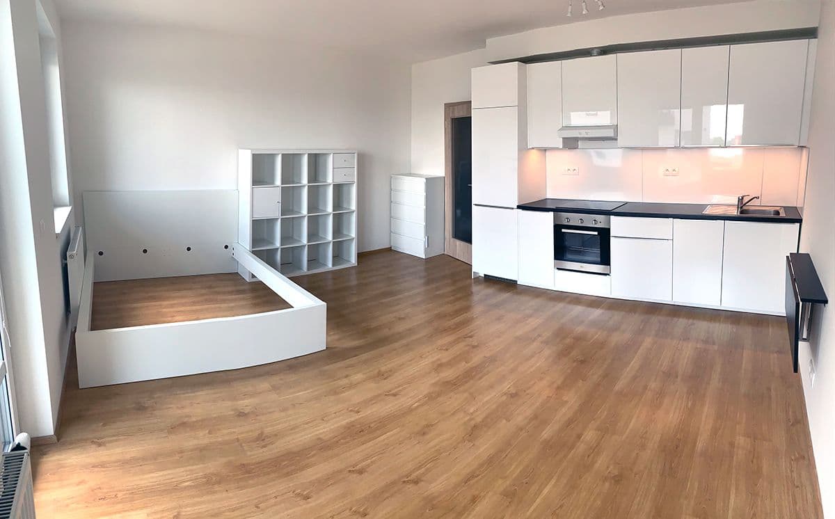 Pronájem bytu 1+kk 36 m², Škrábkových, Praha, Praha Pronájem bytu 1+kk 36 m², Škrábkových, Praha, Praha