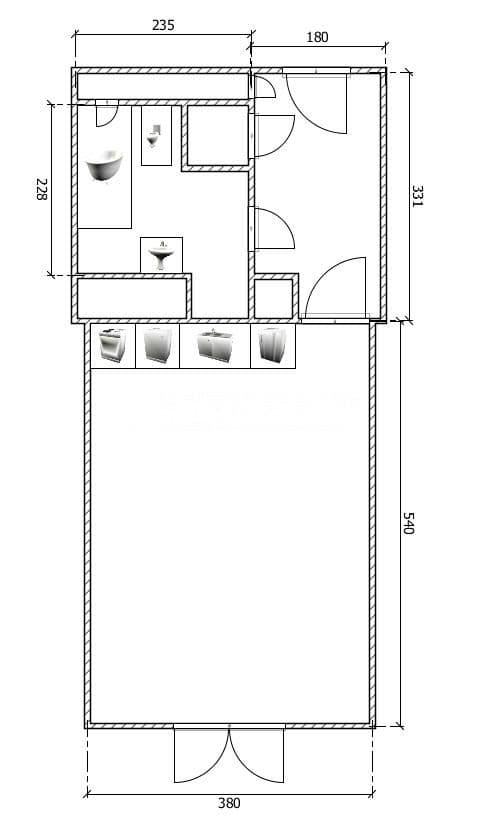Pronájem bytu Garsoniéra 33 m², Malešická, Praha, Praha Pronájem bytu Garsoniéra 33 m², Malešická, Praha, Praha