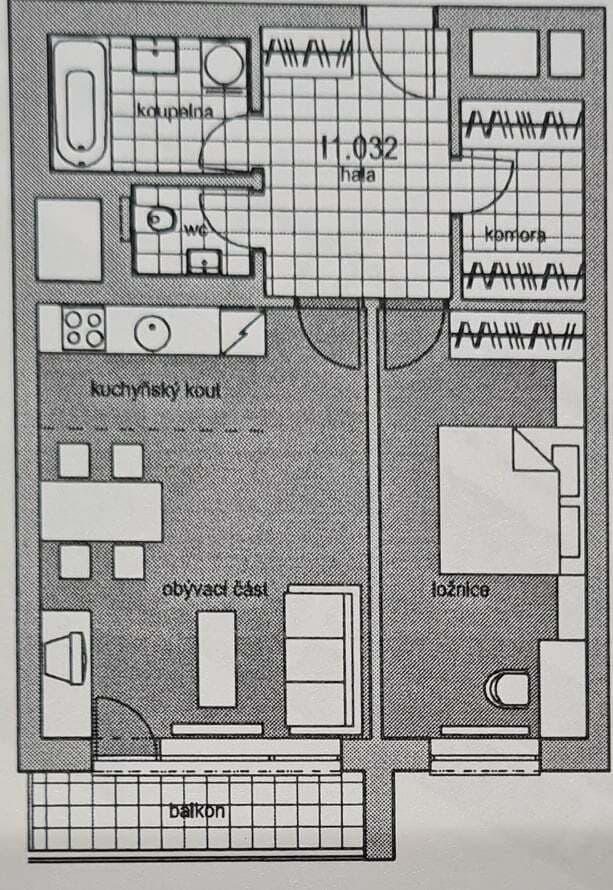 Pronájem bytu 2+kk 62 m², U Uranie, Praha, Praha Pronájem bytu 2+kk 62 m², U Uranie, Praha, Praha