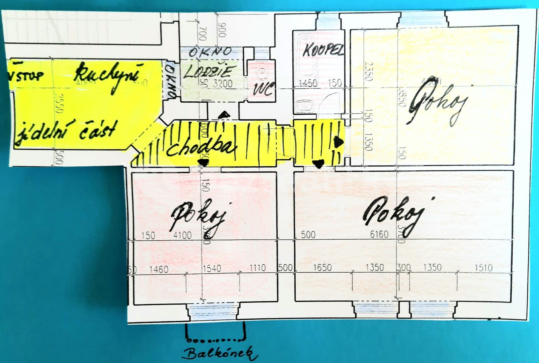 Pronájem bytu 3+1 90 m², Krásova, Praha, Praha Pronájem bytu 3+1 90 m², Krásova, Praha, Praha