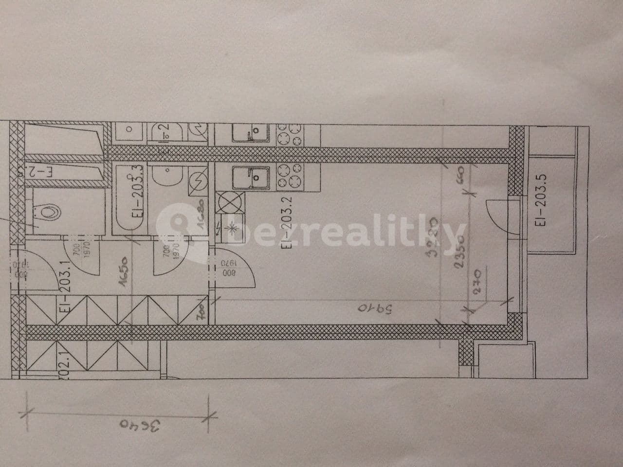 Pronájem bytu 1+kk 32 m², Herlíkovická, Praha, Praha Pronájem bytu 1+kk 32 m², Herlíkovická, Praha, Praha