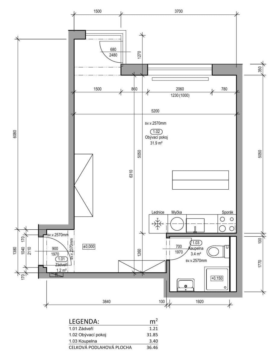 Pronájem bytu 1+kk 37 m², Kostomlatská, Praha, Praha Pronájem bytu 1+kk 37 m², Kostomlatská, Praha, Praha