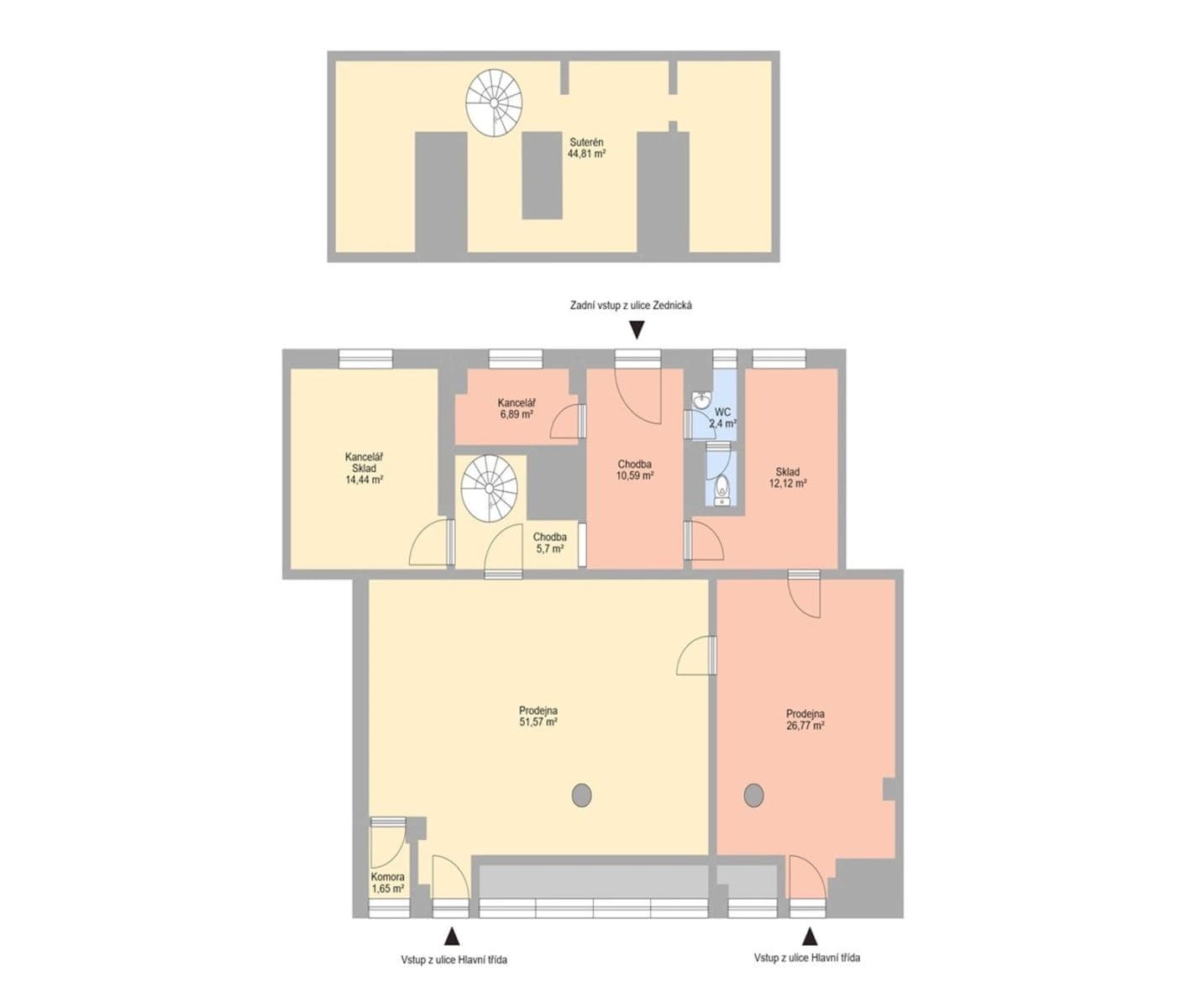Pronájem nebytového prostoru 176 m², Hlavní třída, Havířov, Moravskoslezský kraj Pronájem nebytového prostoru 176 m², Hlavní třída, Havířov, Moravskoslezský kraj