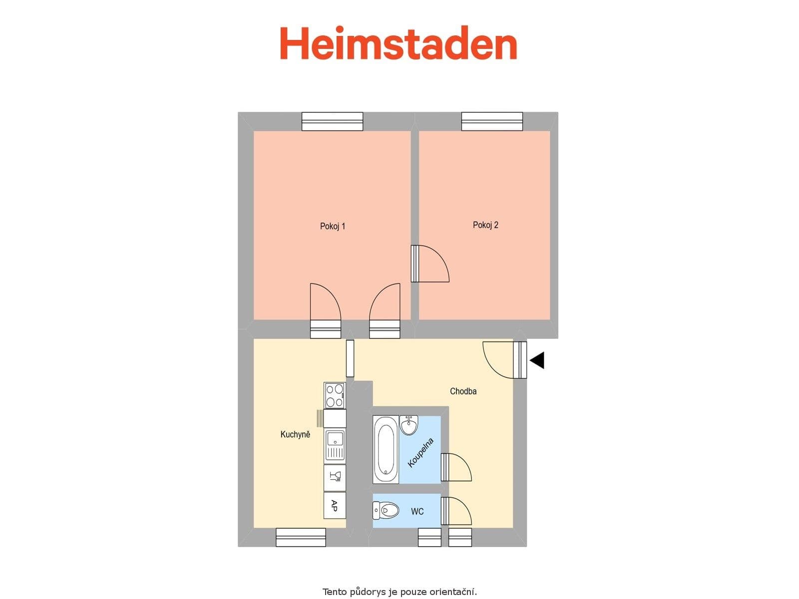 Pronájem bytu 2+1 54 m², U Stromovky, Havířov, Moravskoslezský kraj Pronájem bytu 2+1 54 m², U Stromovky, Havířov, Moravskoslezský kraj