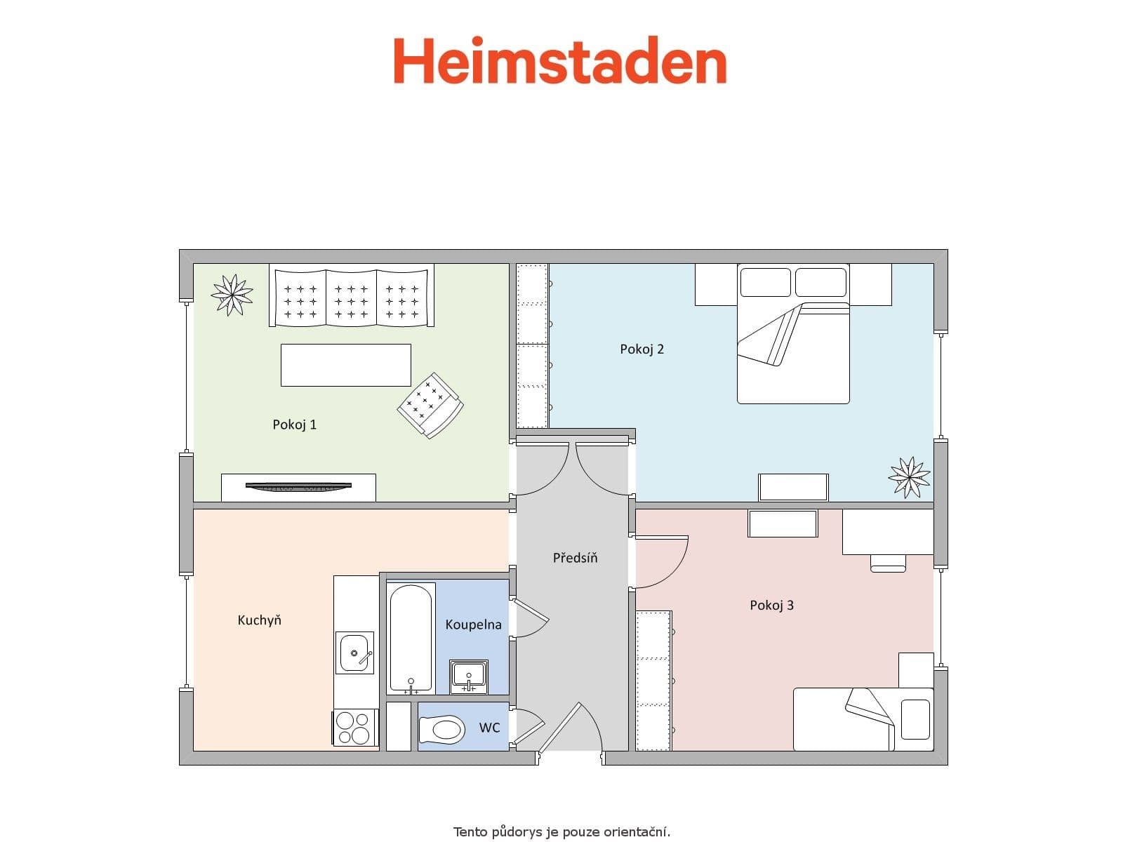 Pronájem bytu 3+1 70 m², Boženy Němcové, Havířov, Moravskoslezský kraj Pronájem bytu 3+1 70 m², Boženy Němcové, Havířov, Moravskoslezský kraj
