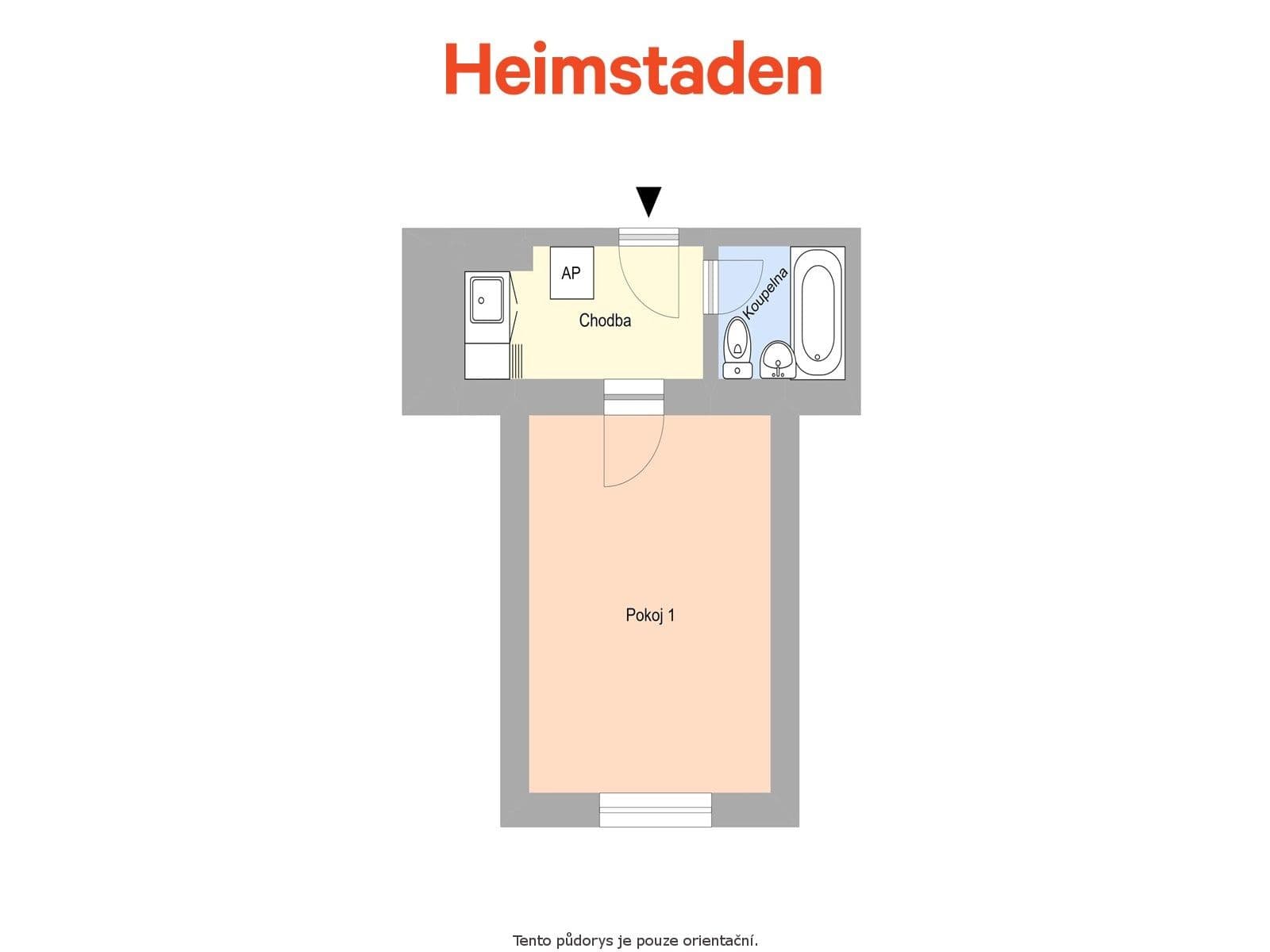 Pronájem bytu 1+kk 19 m², Hlavní třída, Havířov, Moravskoslezský kraj Pronájem bytu 1+kk 19 m², Hlavní třída, Havířov, Moravskoslezský kraj