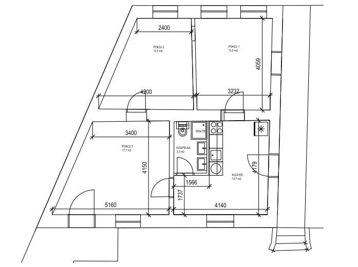 Pronájem domu 68 m², pozemek 195 m², Budějovická, Praha, Praha Pronájem domu 68 m², pozemek 195 m², Budějovická, Praha, Praha