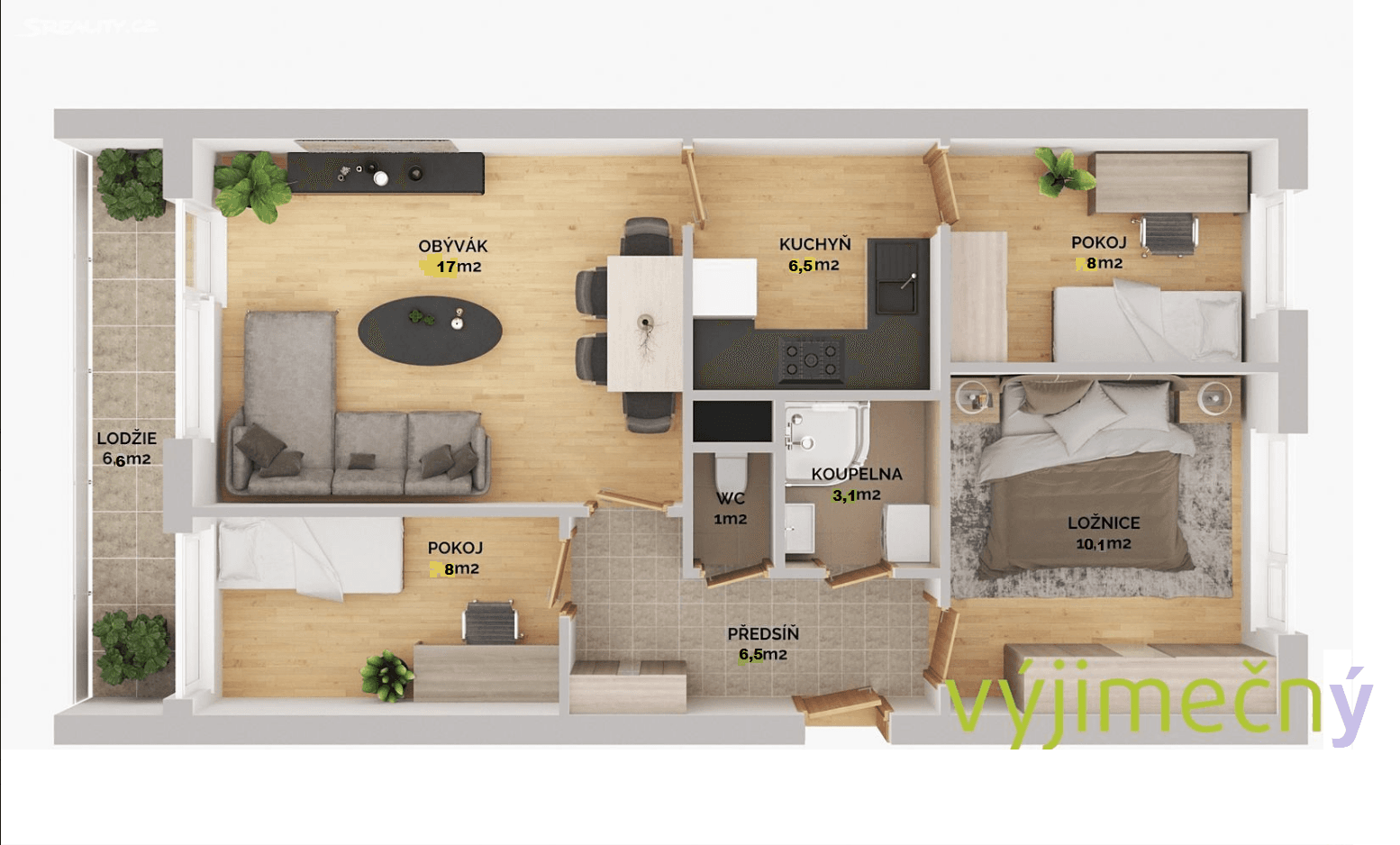 Prodej bytu 4+kk 68 m², Hurbanova, Praha, Praha Prodej bytu 4+kk 68 m², Hurbanova, Praha, Praha
