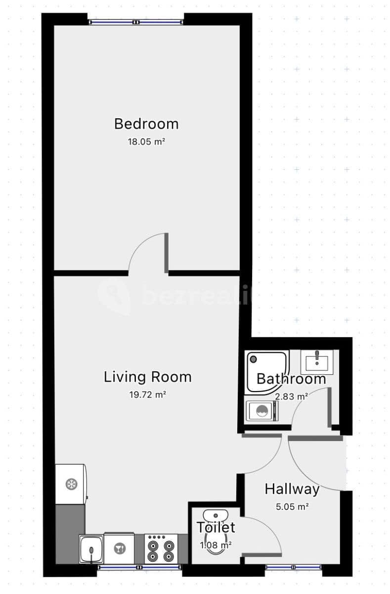 Pronájem bytu 2+kk 47 m², Dvořákova, Plzeň, Plzeňský kraj Pronájem bytu 2+kk 47 m², Dvořákova, Plzeň, Plzeňský kraj