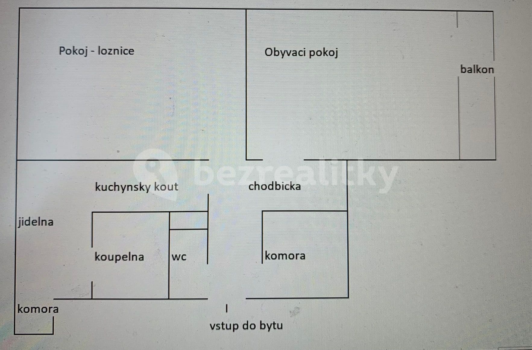 Pronájem bytu 2+1 65 m², Jižní, Česká Lípa, Liberecký kraj Pronájem bytu 2+1 65 m², Jižní, Česká Lípa, Liberecký kraj