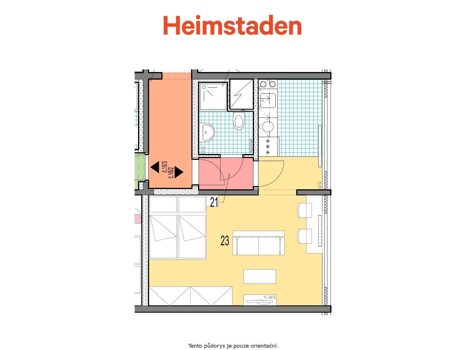 Pronájem bytu 1+kk 35 m², Slovenská, Karviná, Moravskoslezský kraj Pronájem bytu 1+kk 35 m², Slovenská, Karviná, Moravskoslezský kraj