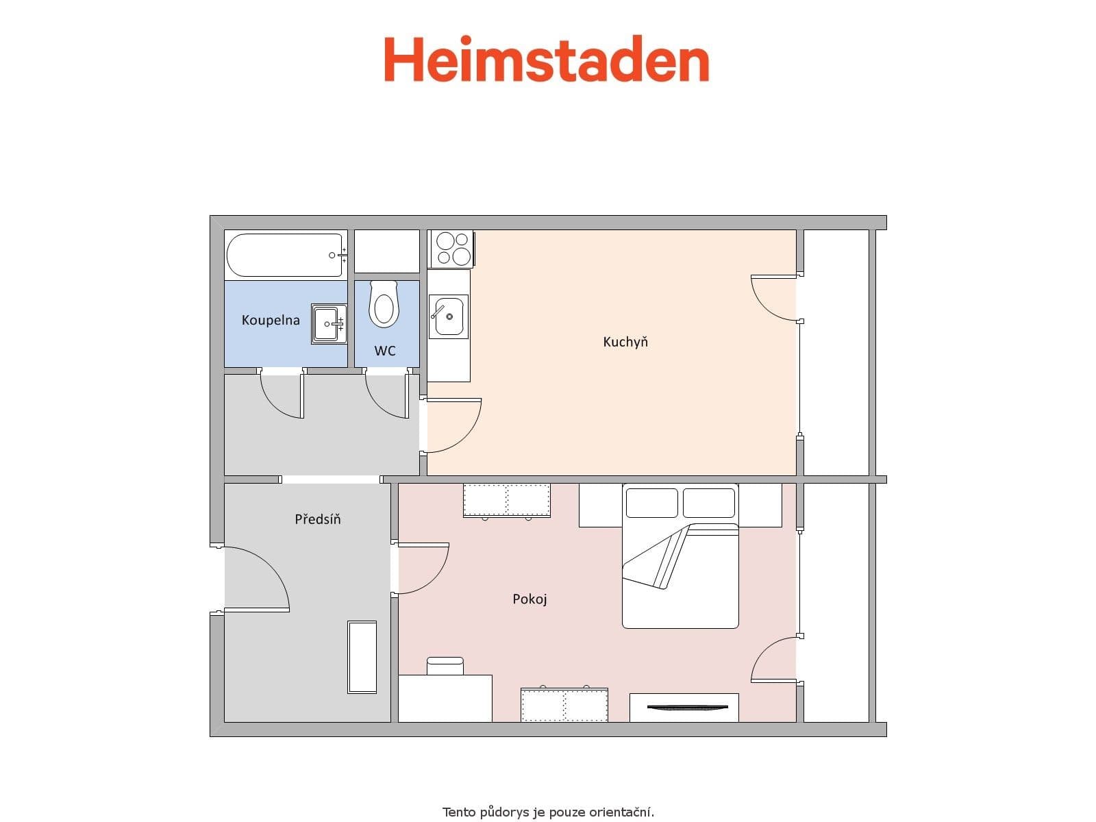Pronájem bytu 2+kk 50 m², Masarykova třída, Orlová, Moravskoslezský kraj Pronájem bytu 2+kk 50 m², Masarykova třída, Orlová, Moravskoslezský kraj