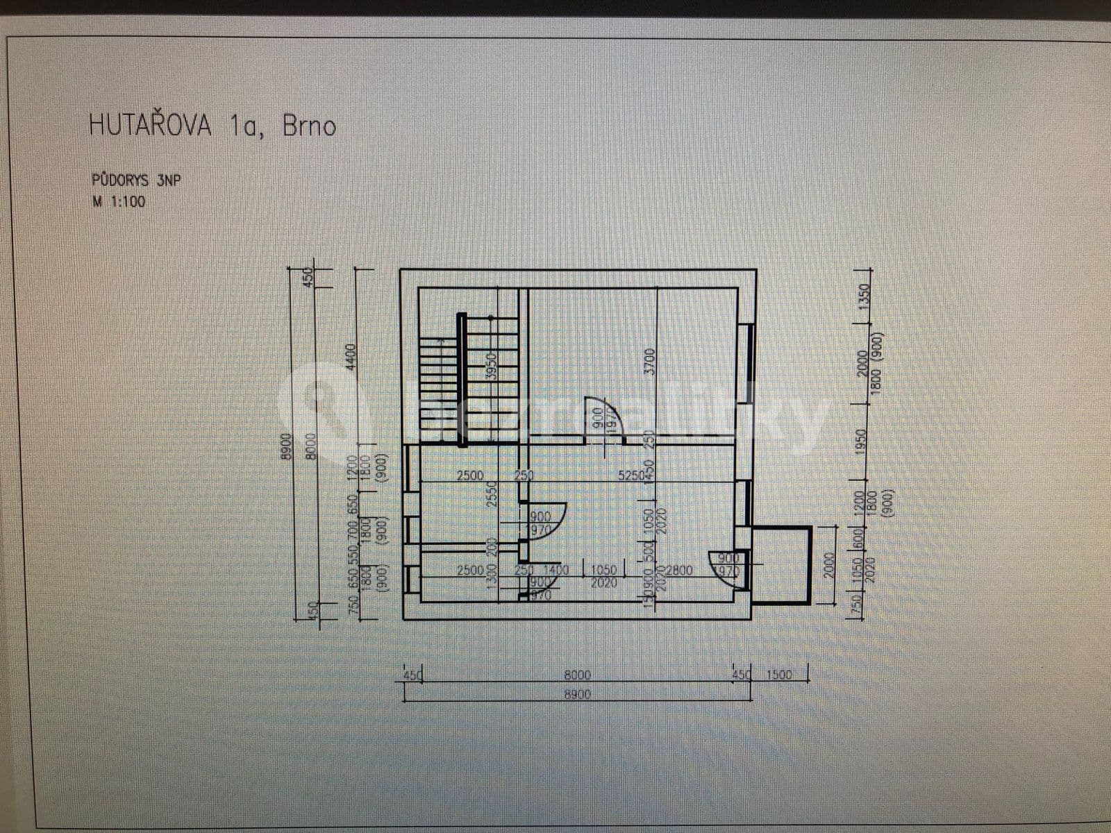 Pronájem bytu 2+kk 43 m², Hutařova, Brno, Jihomoravský kraj Pronájem bytu 2+kk 43 m², Hutařova, Brno, Jihomoravský kraj