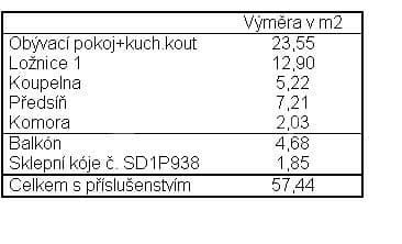 Pronájem bytu 2+kk 57 m², U Hostavického potoka, Praha, Praha Pronájem bytu 2+kk 57 m², U Hostavického potoka, Praha, Praha