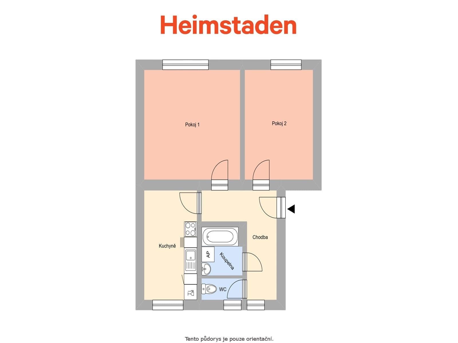 Pronájem bytu 2+1 54 m², Gajdošova, Ostrava, Moravskoslezský kraj Pronájem bytu 2+1 54 m², Gajdošova, Ostrava, Moravskoslezský kraj